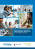 A collection of students studying in different locations.